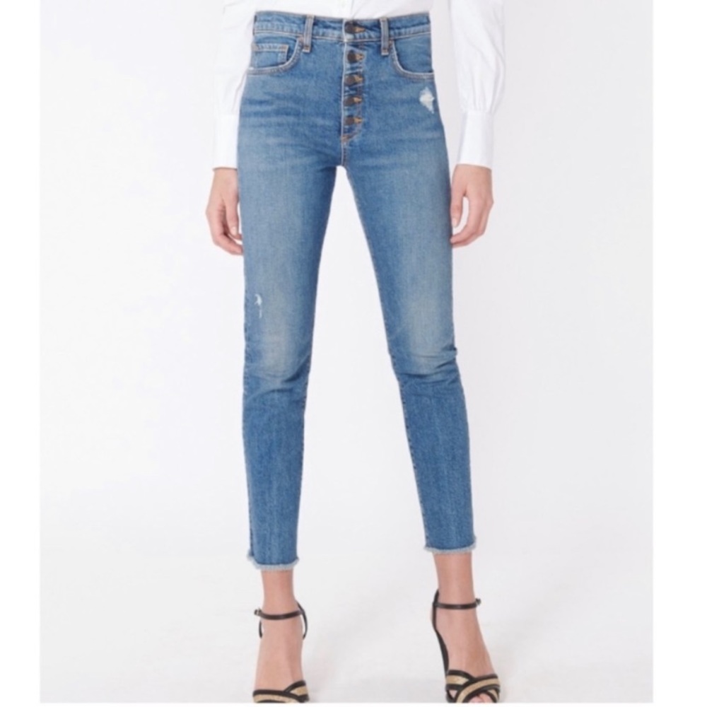 Veronica Beard Blue Skinny Jeans